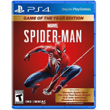 Marvel Spider-man Game Of The Year Edition Goty - Ps4