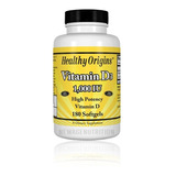 Vitamina D3 Importada 1000ui Healthy Origins C/180