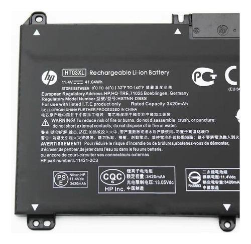 Bateria Original Remplazo Hp 14-cm0005ns  Hp 14-cm0005la