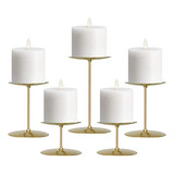 Niceai Portavelas Para Velas De Pilar, Chimenea, Candelabro,