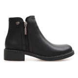 Botinetas Botas Lady Stork Paris Mujer Urbanas Cuero Vacuno 