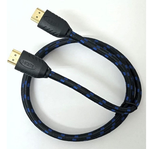 Cable Hdmi 2.1 Ultra Label 8k-48gbps Mallado 1mts Certif Qr