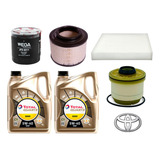 Kit Filtros Toyota Hilux 3.0 Tdi + Aceite Total 9000 5w40 8l