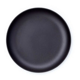 Fuente Plato Playo 21 Cm Rak Negro Porcelain Premium