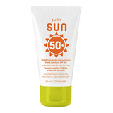 Protector Solar Facial Jafra Sun Bloqueador Fps50 Con Color