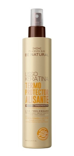 Termoprotector Liso Keratina Be Natural 250ml