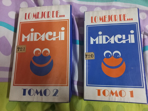 Midachi En Vhs Lote De 2 Cassette Pelicula