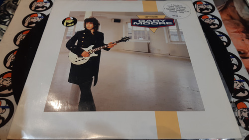 Gary Moore Empty Rooms Vinilo Maxi Uk 1985 Con Sticker