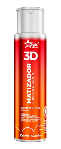 Magic Color Matizador 3d Ruivo Sensation 500ml Ruivo Intenso