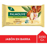 Palmolive Naturals Lanolina Nutre Jabón En Barra 3 X 90g