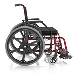 Cadeira Rodas Desmontável, Confortável, Leve E Suporta 100kg