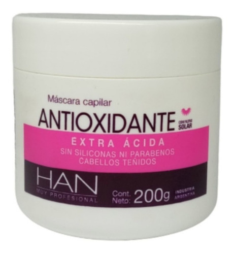 Han Mascara Antioxidante Extra Acida Baño De Crema 200 
