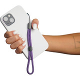 Cordão Para Capinha De Celular Anti Queda Leash Migs Roxo