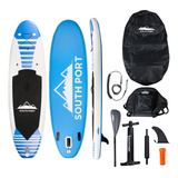 Stand Up Paddle Azul Gadnic Bertha Tabla Inflable Remo Bolso