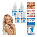 4×esencia Blanqueadora Dental Limpeza Higiene Oral Removal B