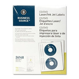 Etiquetas De Cd / Dvd Para Impresoras Láser