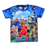 Playera Anime Para Niño, Calidad Premium. 