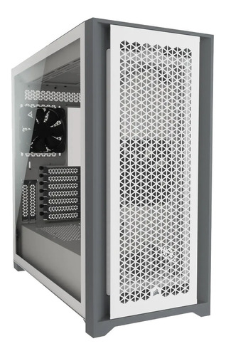 Gabinete Gamer Corsair 5000d Airflow Vidrio Templado Blanco