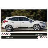 Calco Ford Focus Lateral Vinilo 