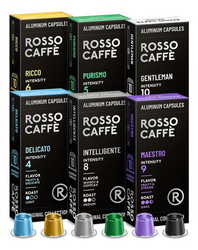 Rosso Caffe Nespresso - Capsulas Compatibles