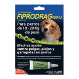 Pipeta Antiparasitaria Fiprodrag Perros 10 A 20 Kg Pethome