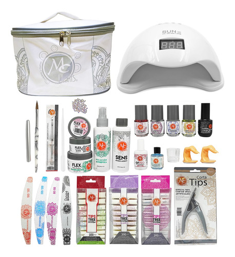 Kit Profesional Para Uñas Acrílicas Mc Nails  + Regalos