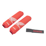 Cubre Amortiguador Honda Rojo + Palanca Negro Acme