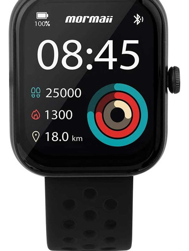 Relógio Smartwatch Mormaii Life Ultra Preto Molifeuai/8p 