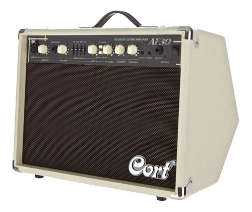 Amplificador Guitarra Acustica Cort Af30 30w En Caja