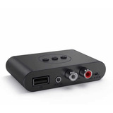 Receptor De Áudio Usb Tipo-c Bluetooth 5.0 Nfc C/ P2 E Rca