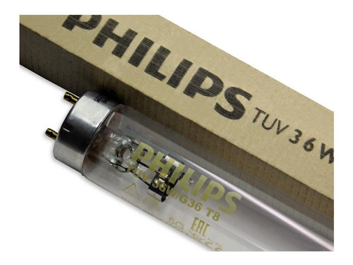 Tubos Philips 36w Uvc Tuv Germicida 1,20mts Liquidacion