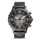 Fossil Nate Men's Watch With Oversized Chronograph Watch