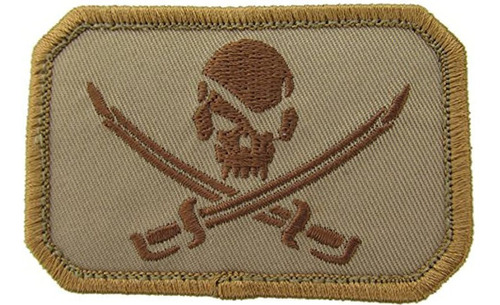 Moral Patch Símbolo De Calavera Pirata