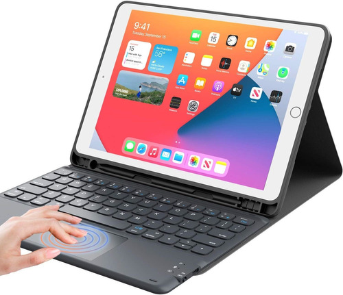 Teclado Para iPad De 9.ª 8th 7th Gen Inalambrico Desmontable