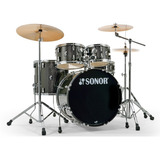 Sonor Aqx Stage 22 Bateria 5 Cuerpos Fierros Platillos