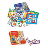 Combo Loteria Y Domino Infantil Duravit En Caja Triblinbb