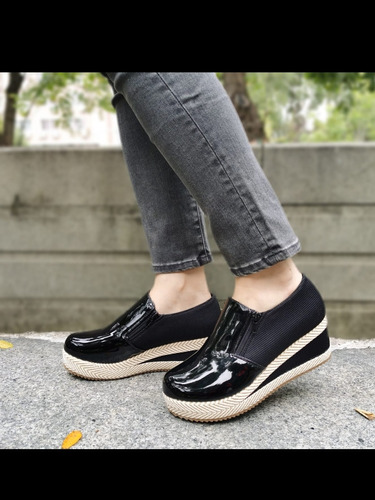 Zapato Calzado Panchitas Verano Plataforma Comodo Mujer  