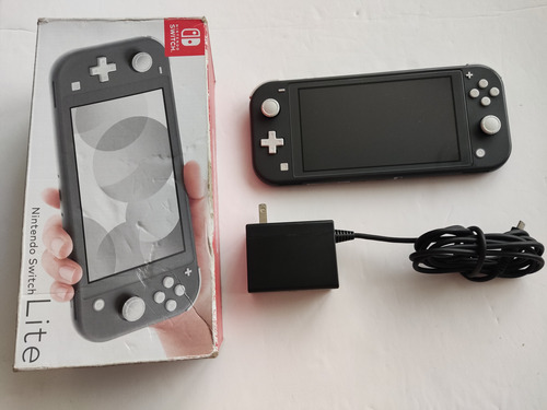 Nintendo Switch Lite Gris +chip+ 256gb + 120juegos + Caja