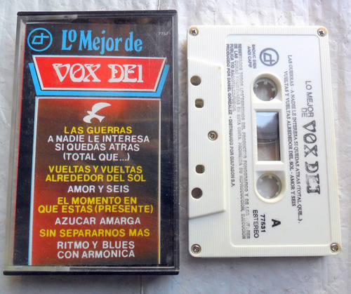 Vox Dei - Lo Mejor Vox Dei * 1988 Casete Ex