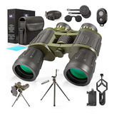 Binoculares Militares 12x50 Para Adultos Con Kit De Fotograf