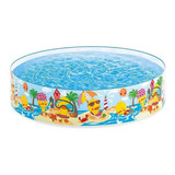 Piscina Alberca Circular Armable Patitos 122x25 Cm Hogar 4  