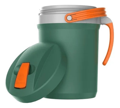 Jarra Termica Termolar Verde 2.5l Fliptop