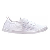 Tenis Roxy Bayshore Closed Knit Blanco Mujer Arjs600444-wht