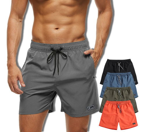 Short Playa Hombre Short Traje De Baño Hombre Bañadores