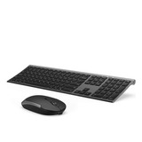 Ratón Vssoplor, Inalámbrico/con Teclado/negro/recargable