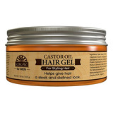 Okay Gel Para El Cabello Con Aceite De Ricino Para Hombres,.