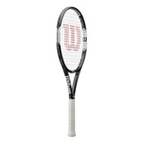 Raqueta De Tenis Semiprofesional Amateur Wilson Principiante Color Negro Tamaño Del Grip 4 1/4  (grip 2)