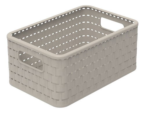 Caja Country A6 18x9x13 Cm Rotho Capuccino Eco