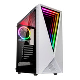 Gabinete Gamer Kolink Void White Argb Atx Vidrio Templado