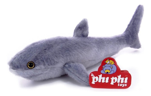 Tiburón De Peluche 40 Cm Phi Phi Toys 1917